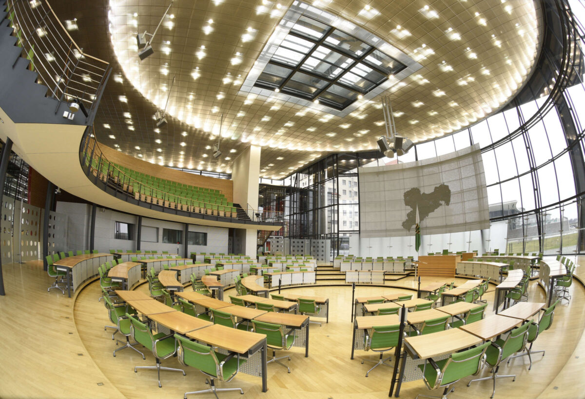 Plenarsaal Sächsischer Landtag