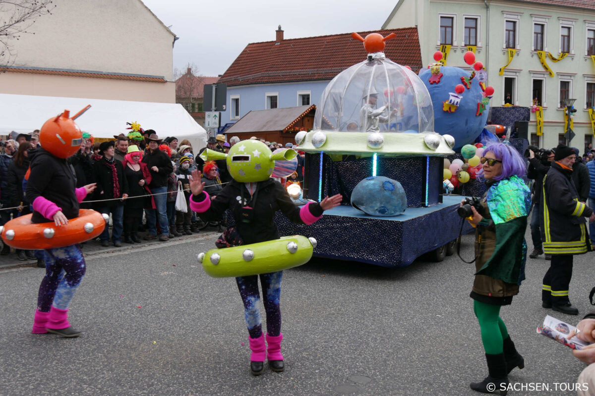 Ufo - Karneval in Radeburg