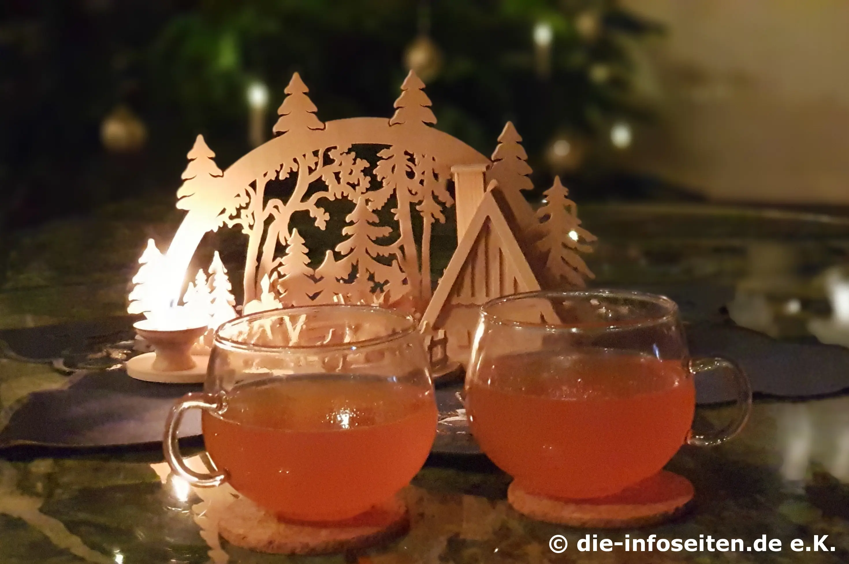 Apfel Orangepunsch