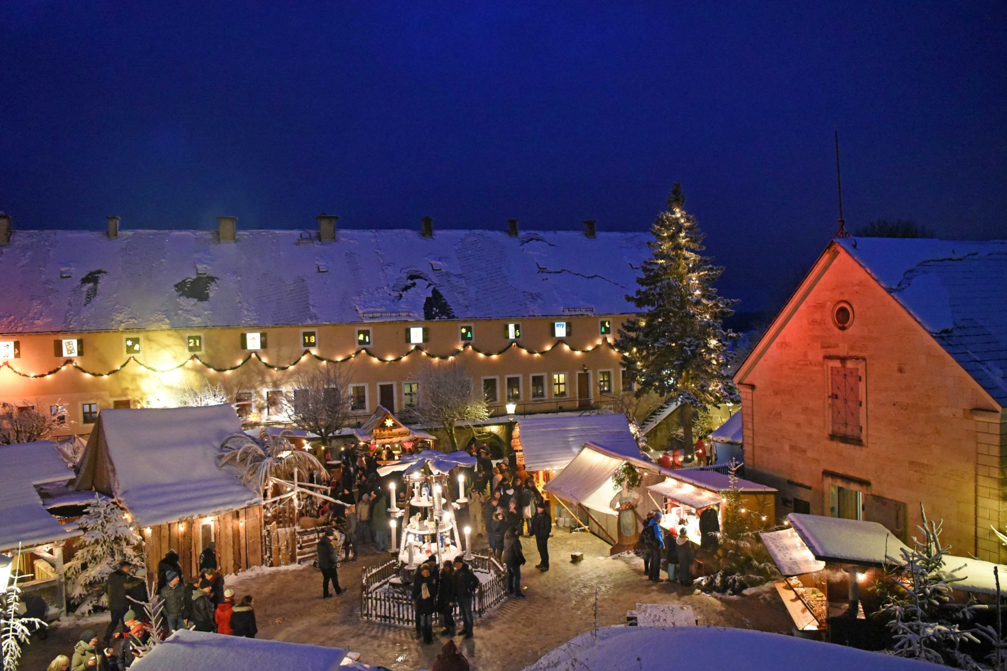 Weihnachtsmarkt Festung Königstein › SACHSEN.TOURS