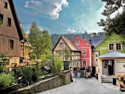 Historische Mühle und Bäckerei in Schmilka