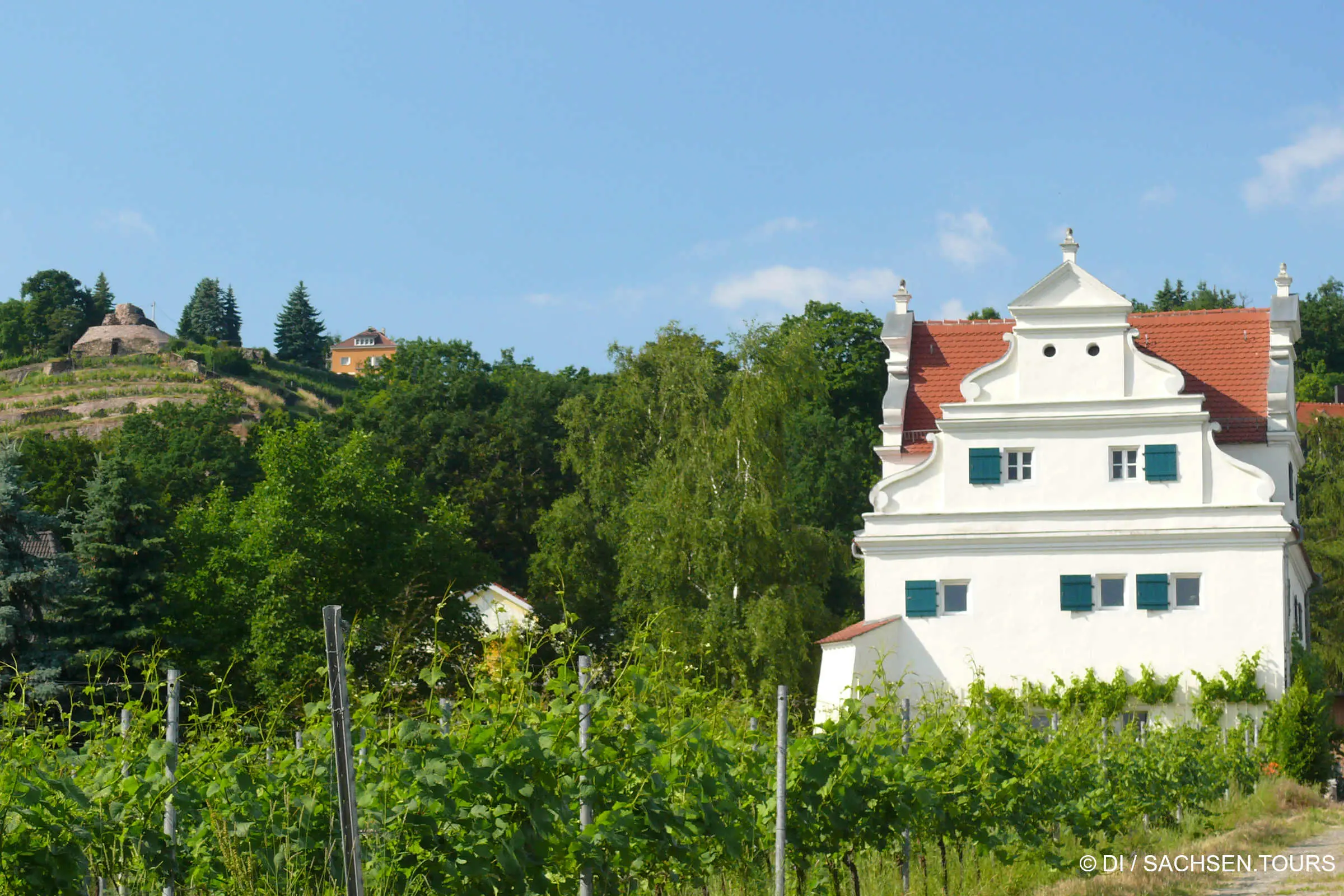 Bennoschlösschen in der Oberlößnitz