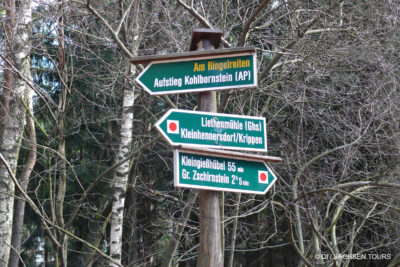 Wanderung Kleinhennersdorf, Kohlbornstein, Papstdorf