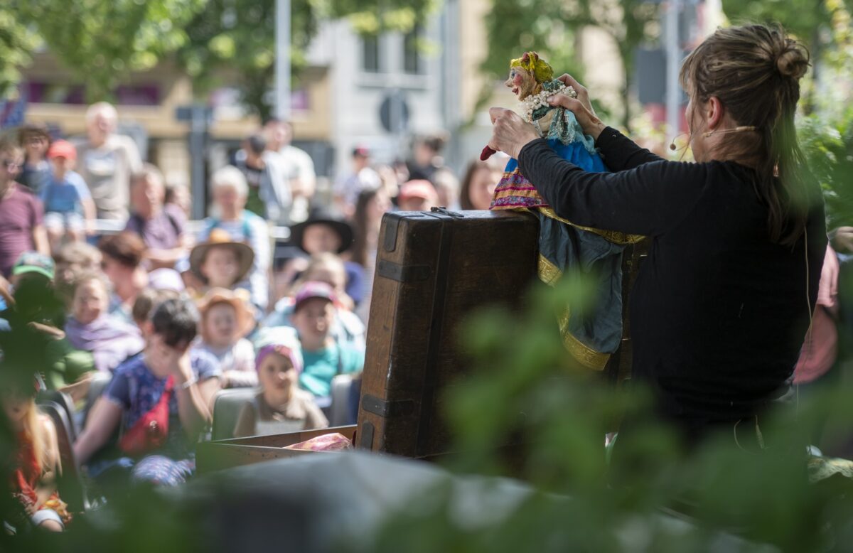 Puppentheater für Kinder