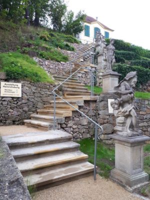 Historische Heinrichsburg-Treppe