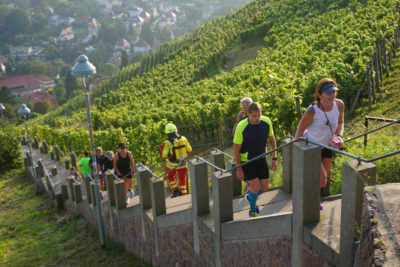 Spitzhaustreppenlauf