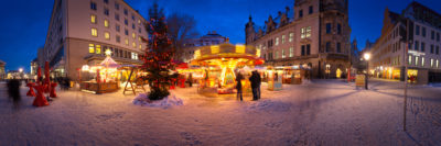 Romantischer Weihnachtsmarkt