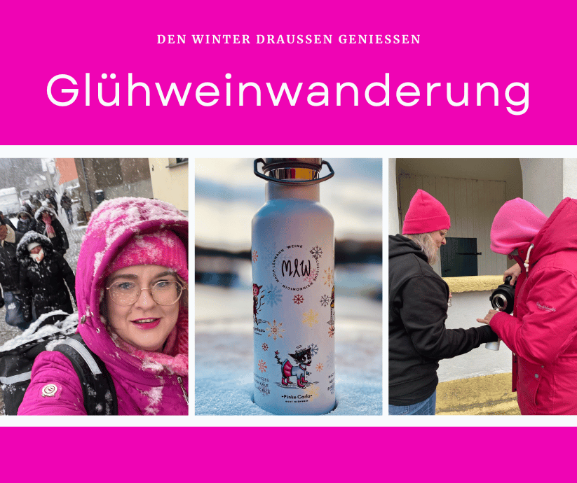 Plakat Glühweinwanderung