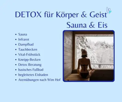 Sauna-Auszeit und Detox für Körper & Geist