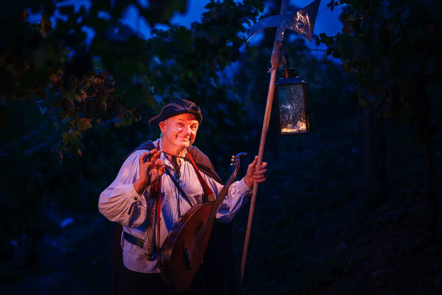 Nachtwächter im Weinberg