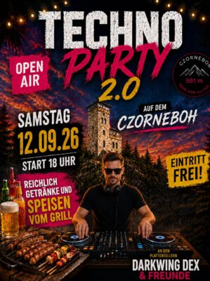 Technoparty 2.0 auf dem Czorneboh