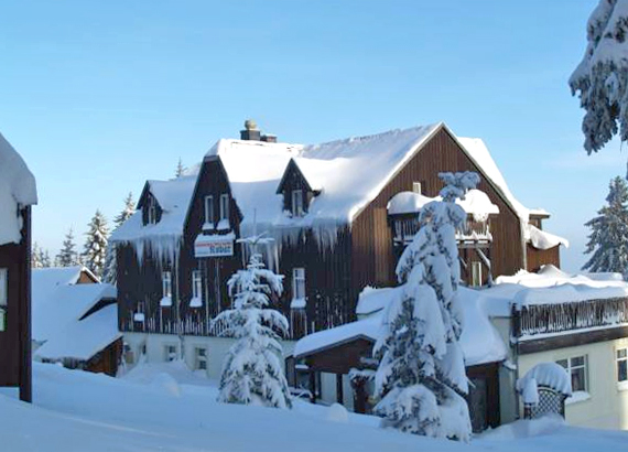 Gasthaus Kobär im Winter