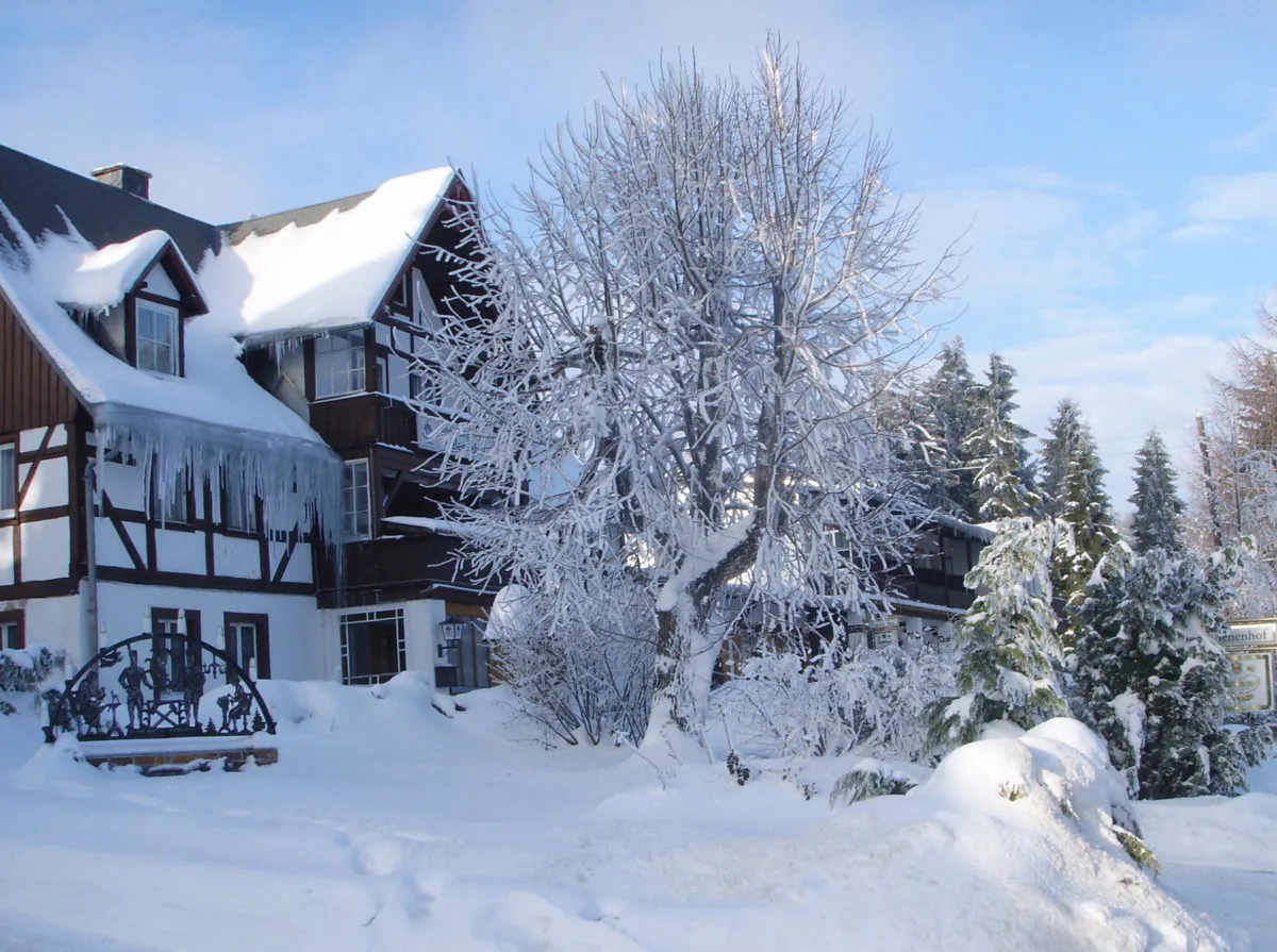 Pension und Berggaststätte Helenenhof im Winter