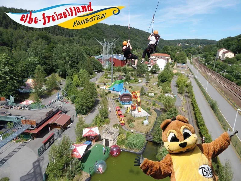 Parkübersicht Elbe Freizeitland Königstein