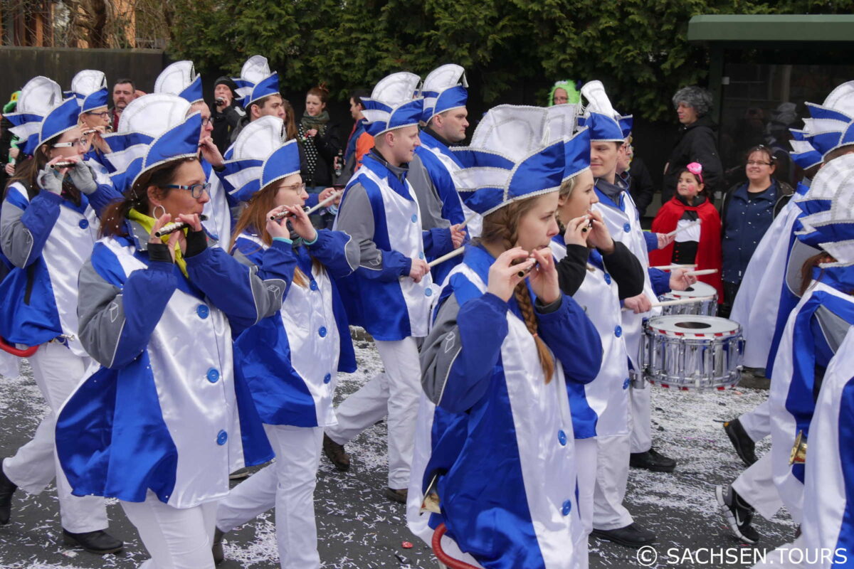 Spielmannszug - Karneval in Radeburg