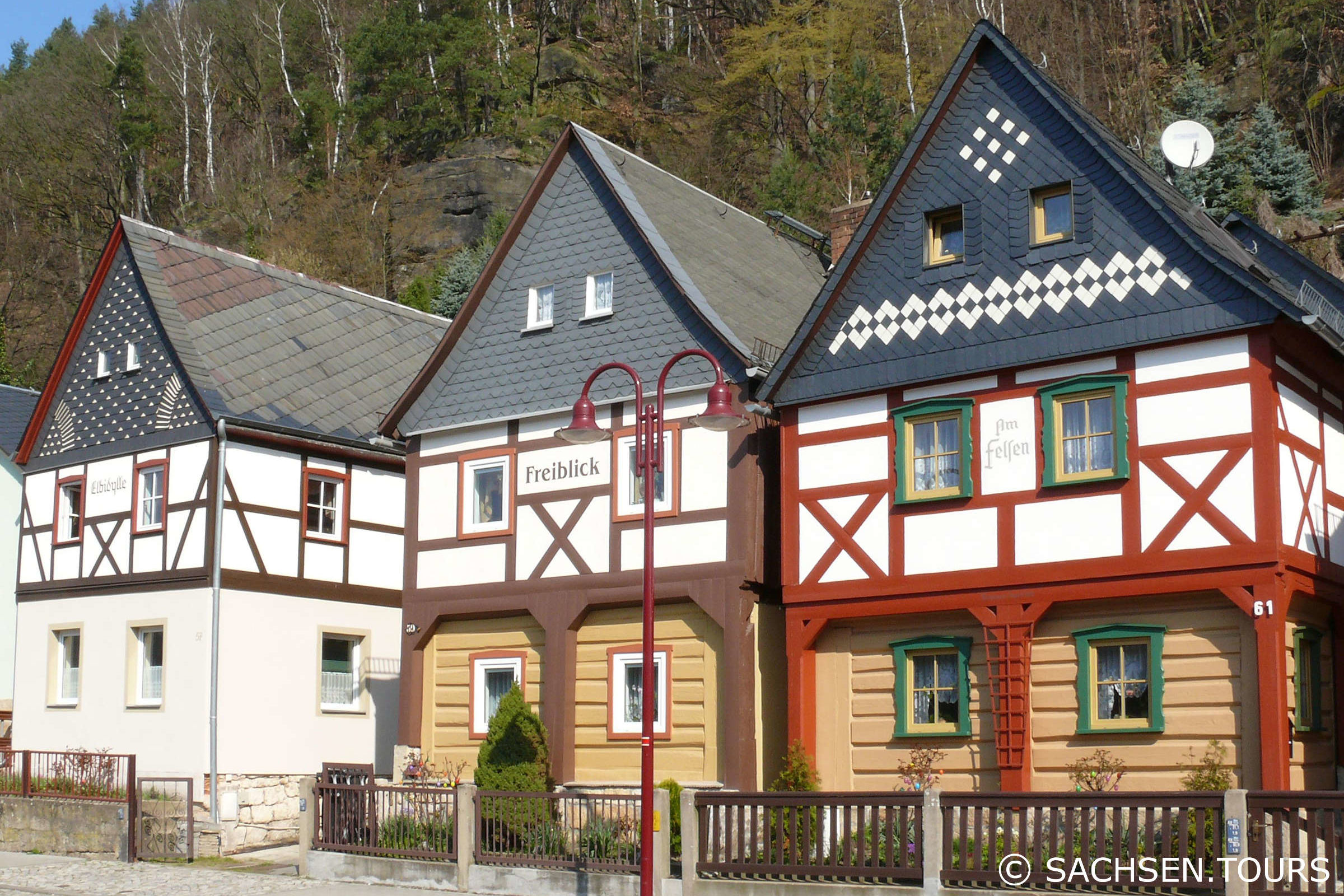 Umgebindehäuser Bad Schandau